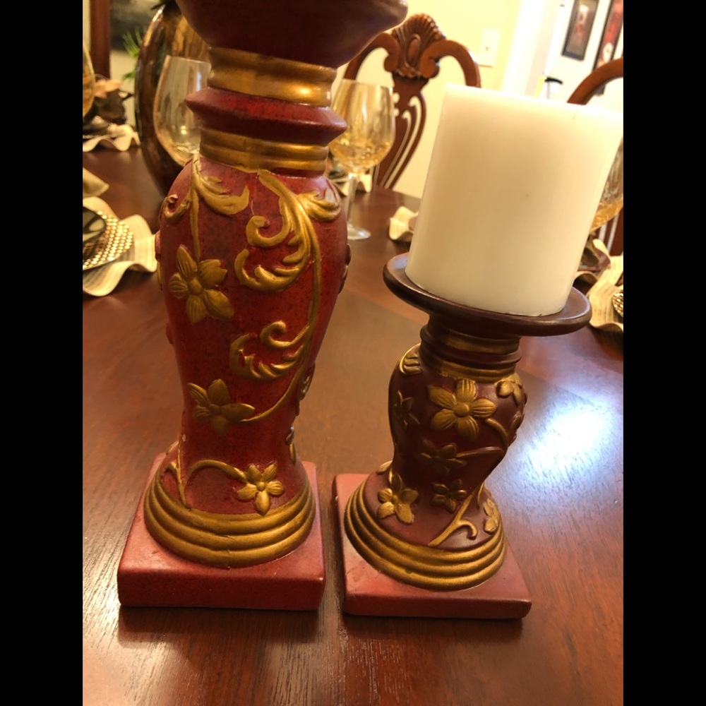 Home Decor Candle Holders (candles not included)
